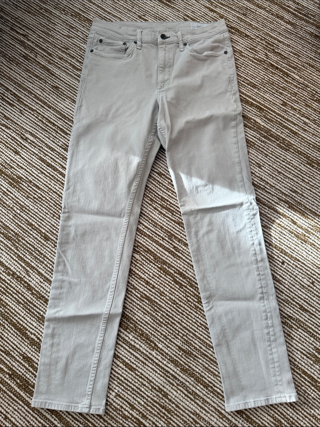 Rag & Bone Fit 2 Slim Zip Closure- High Rise Wash